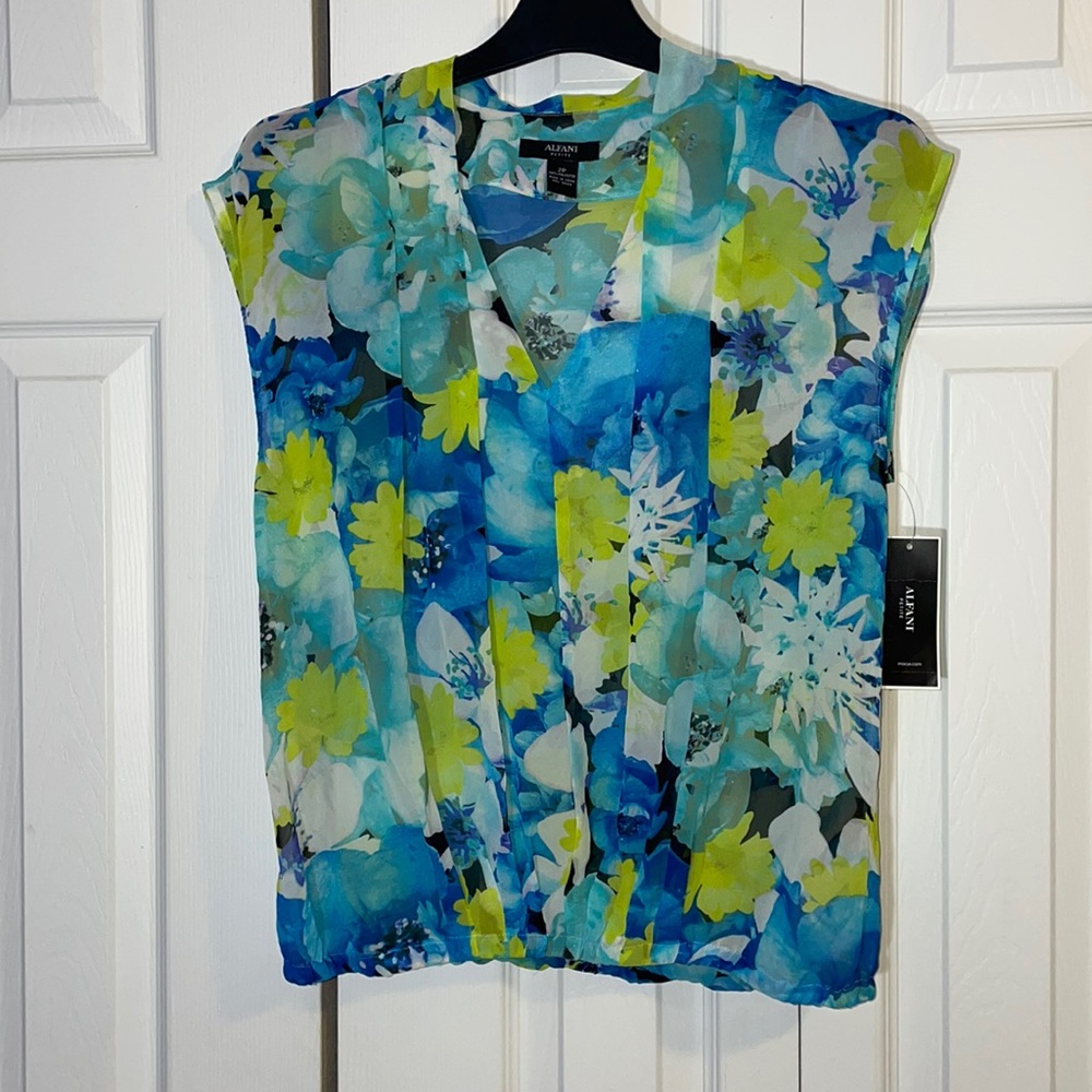 Alfani Sheer Top